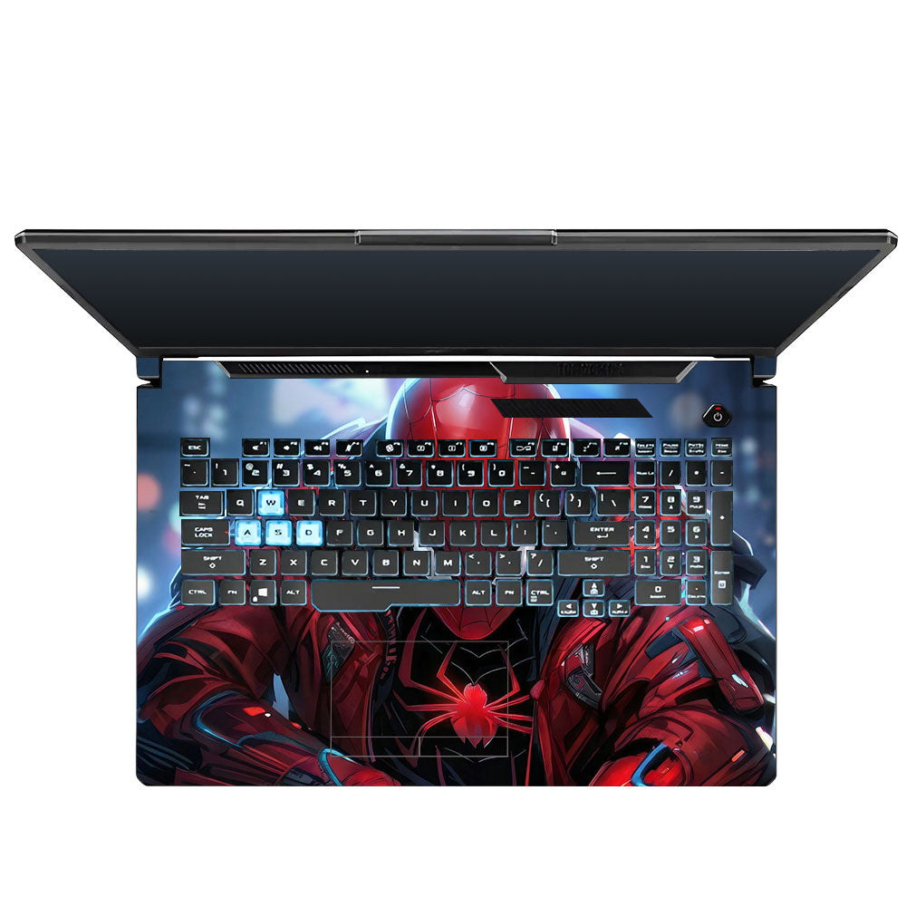 SpiderMan High Tech Hero Asus TUF Gaming F17 FX706 3D Laptop Skin