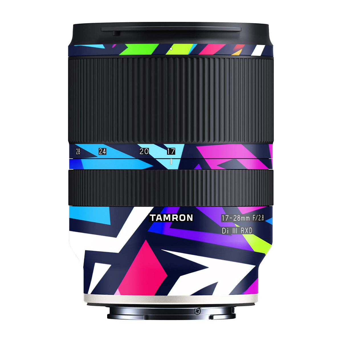 Bold Geometric Pop Tamron 17-28mm F/2.8 Camera Lens Skin