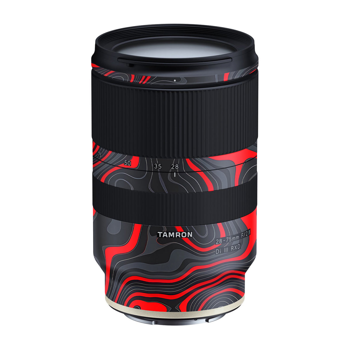 Crimson Waves Tamron Lens 28-75mm F/2.8 Gen 1 Camera Lens Skin