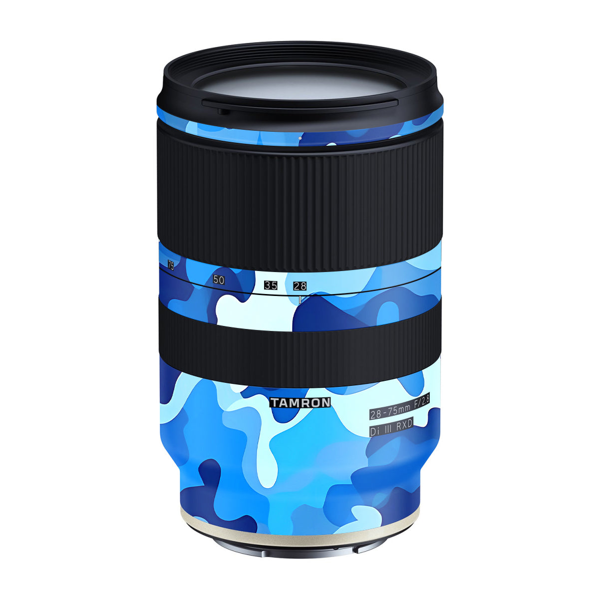 Arctic Blue Camo Pattern Tamron Lens 28-75mm F/2.8 Gen 1 Camera Lens Skin