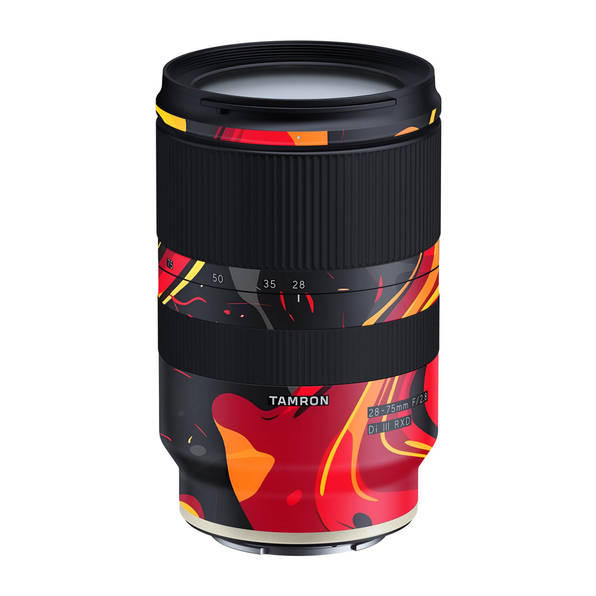 Lava Burst Tamron Lens 28-75mm F/2.8 Gen 1 Camera Lens Skin