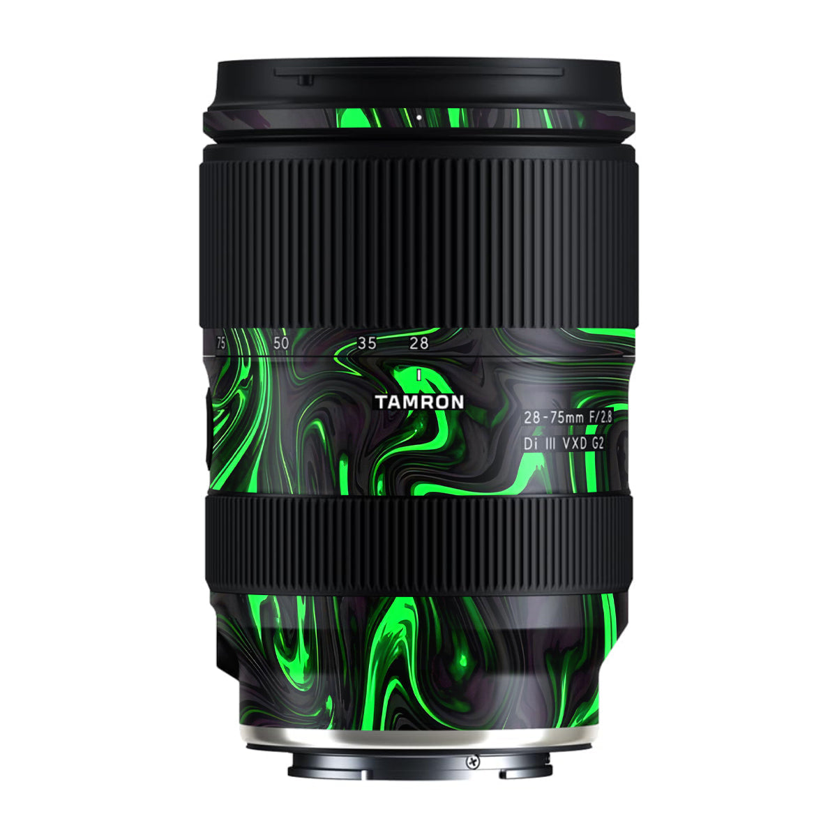 Green Liquid Pattern Tamron Lens 28-75mm F/2.8 Gen 2 Camera Lens Skin