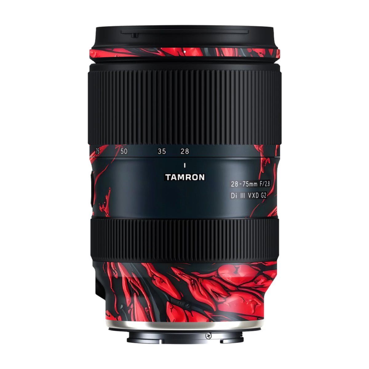 Venom Red Tamron Lens 28-75mm F/2.8 Gen 2 Camera Lens Skin
