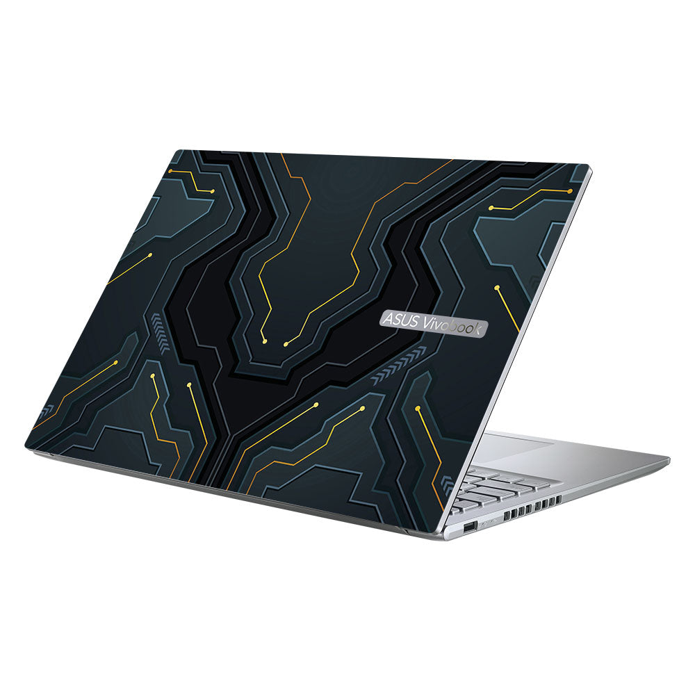Futuristic Techno Asus Vivobook 16X M1603QA Laptop Skin