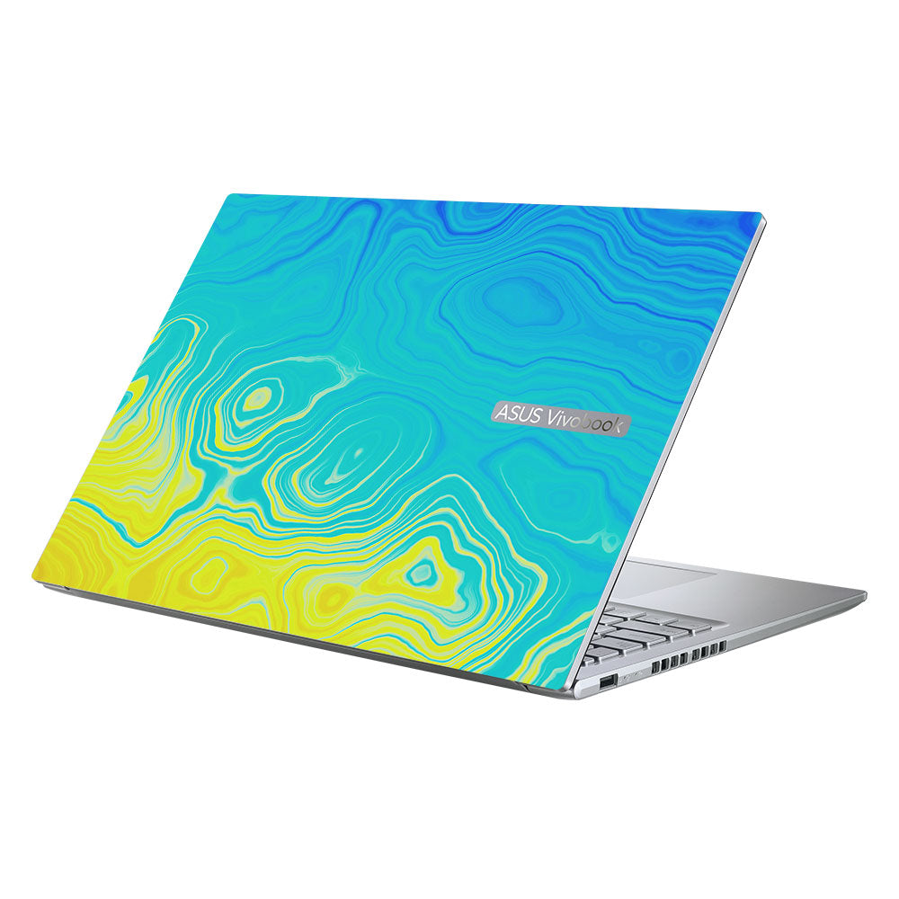 Ocean Gradient Waves Asus Vivobook 16X M1603QA Laptop Skin