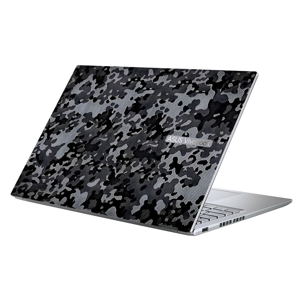 Stealth Grey Camo Asus Vivobook 16X M1603QA Laptop Skin