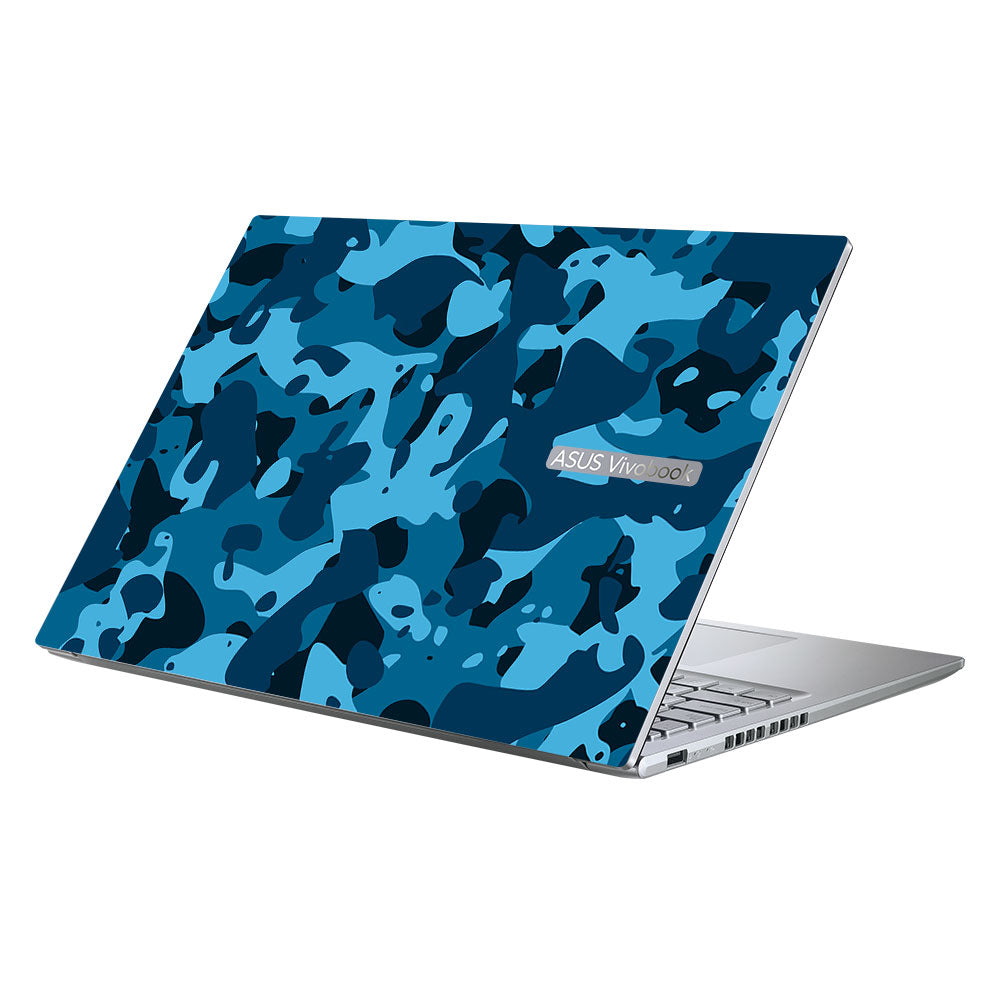 Deep Ocean Camo Asus Vivobook 16X M1603QA Laptop Skin