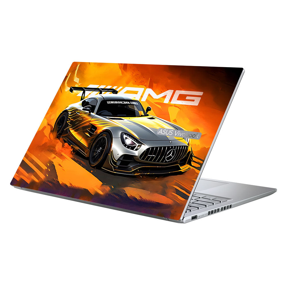 Mercedes AMG GT Asus Vivobook 16X M1603QA Laptop Skin