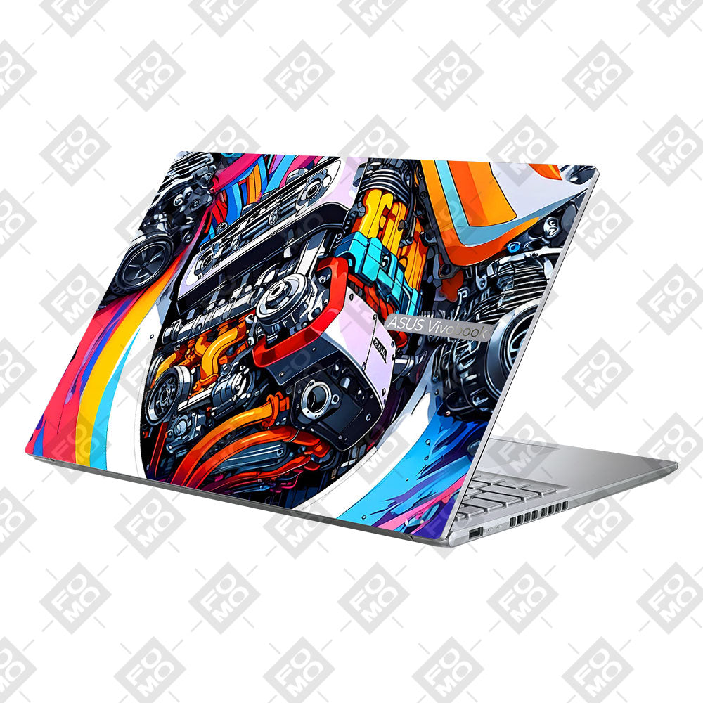 Power in Motion Asus Vivobook 16X M1603QA Laptop Skin