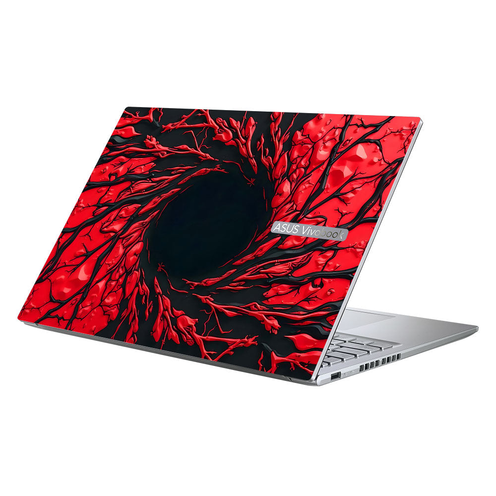 Spiderman Web Red Asus Vivobook 16X M1603QA Laptop Skin