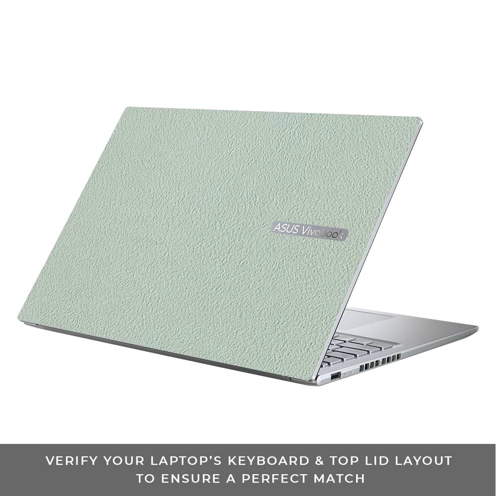 Textured Aqua Stone Asus Vivobook 16X M1603QA Laptop Skin
