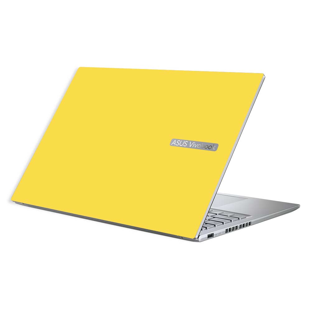 Textured Yellow Asus Vivobook 16X M1603QA Laptop Skin