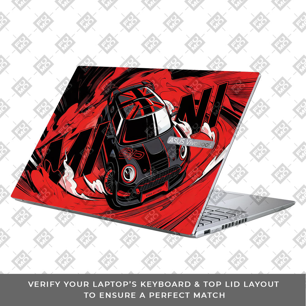 Mini Cooper Asus Vivobook 16X M1603QA Laptop Skin