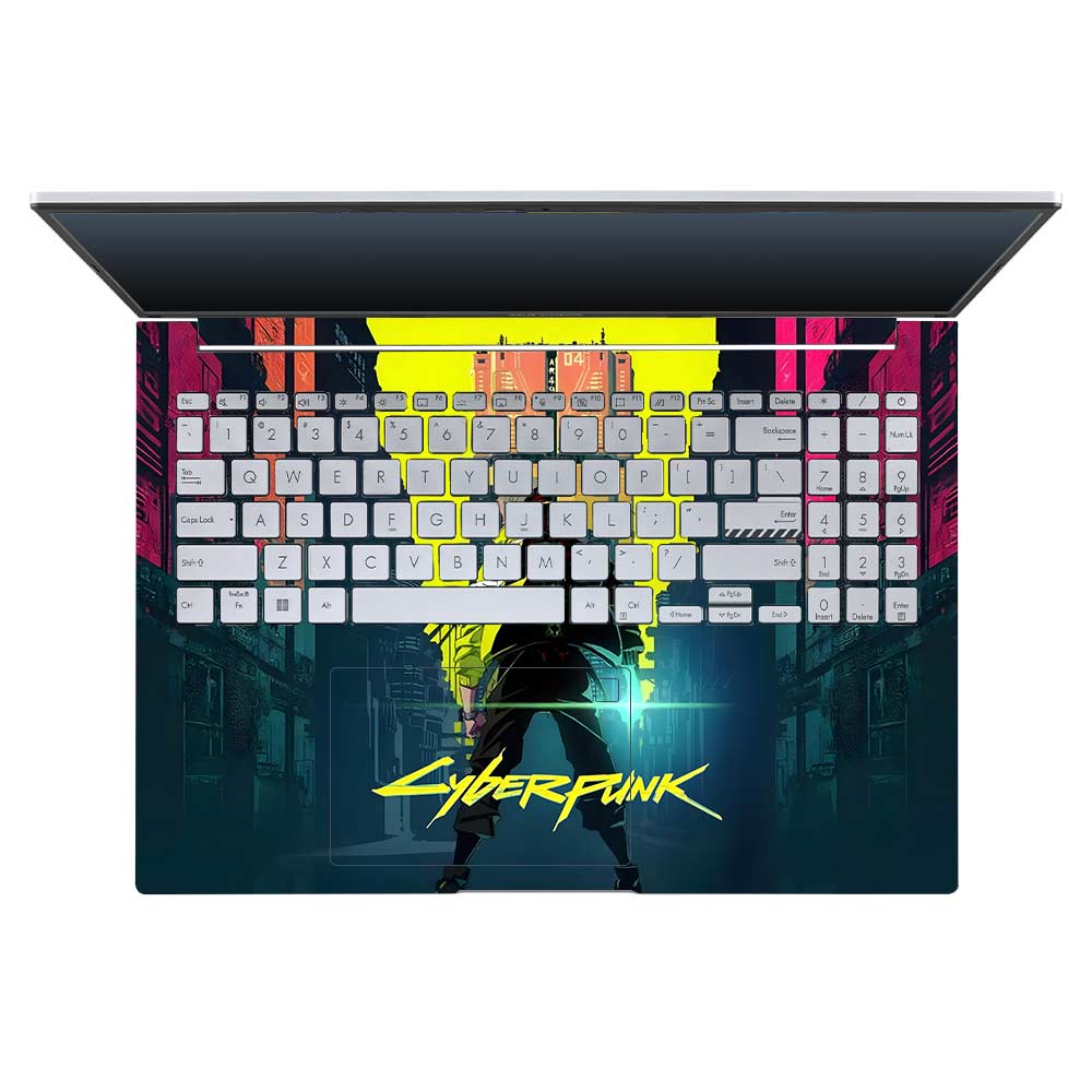 Cyberpunk Uprising Asus Vivobook 16X M1603QA Laptop Skin Laptop Skin