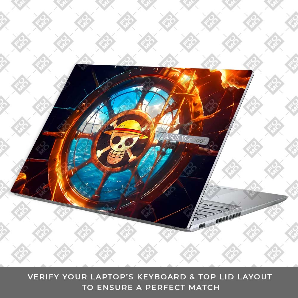 Straw Hat Pirates Emblem Asus Vivobook 16X M1603QA Laptop Skin Laptop Skin