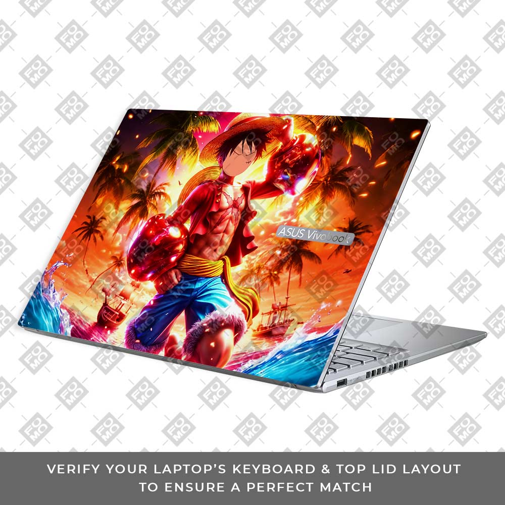 Luffy's Radiant Will Asus Vivobook 16X M1603QA Laptop Skin Laptop Skin