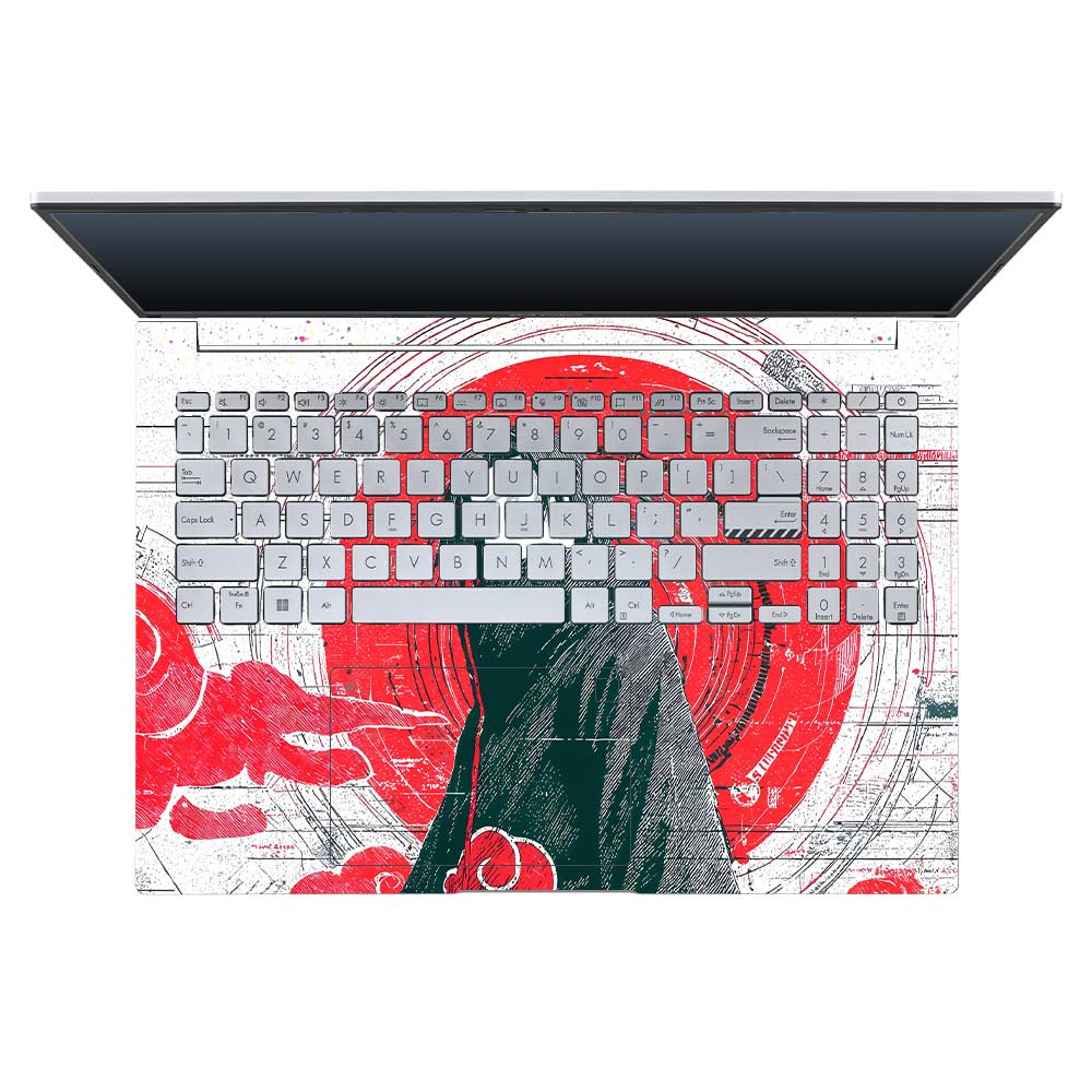 Itachi Uchiha Mark of the Akatsuki Asus Vivobook 16X M1603QA Laptop Skin Laptop Skin