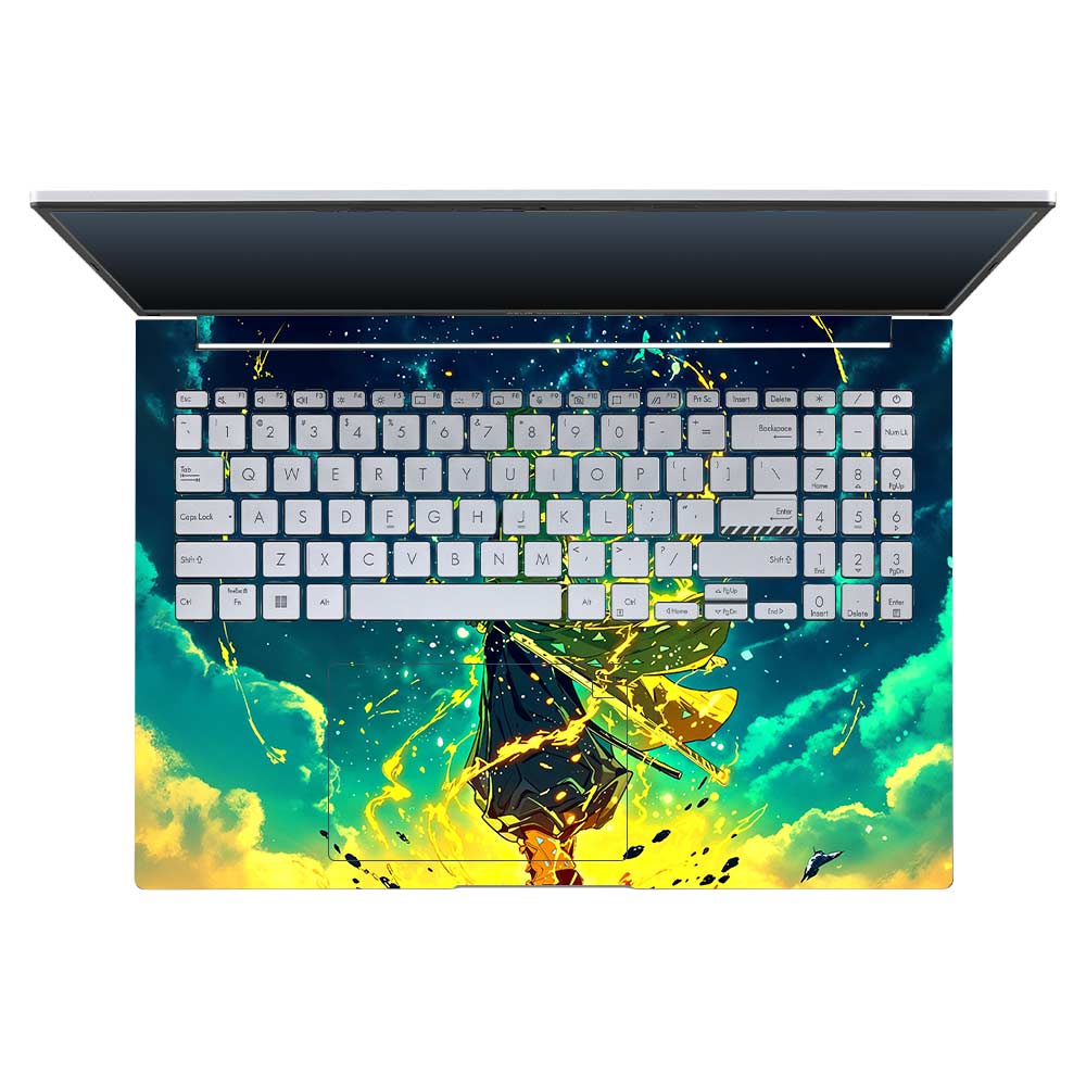 Zenitsu Thunder God Asus Vivobook 16X M1603QA Laptop Skin Laptop Skin