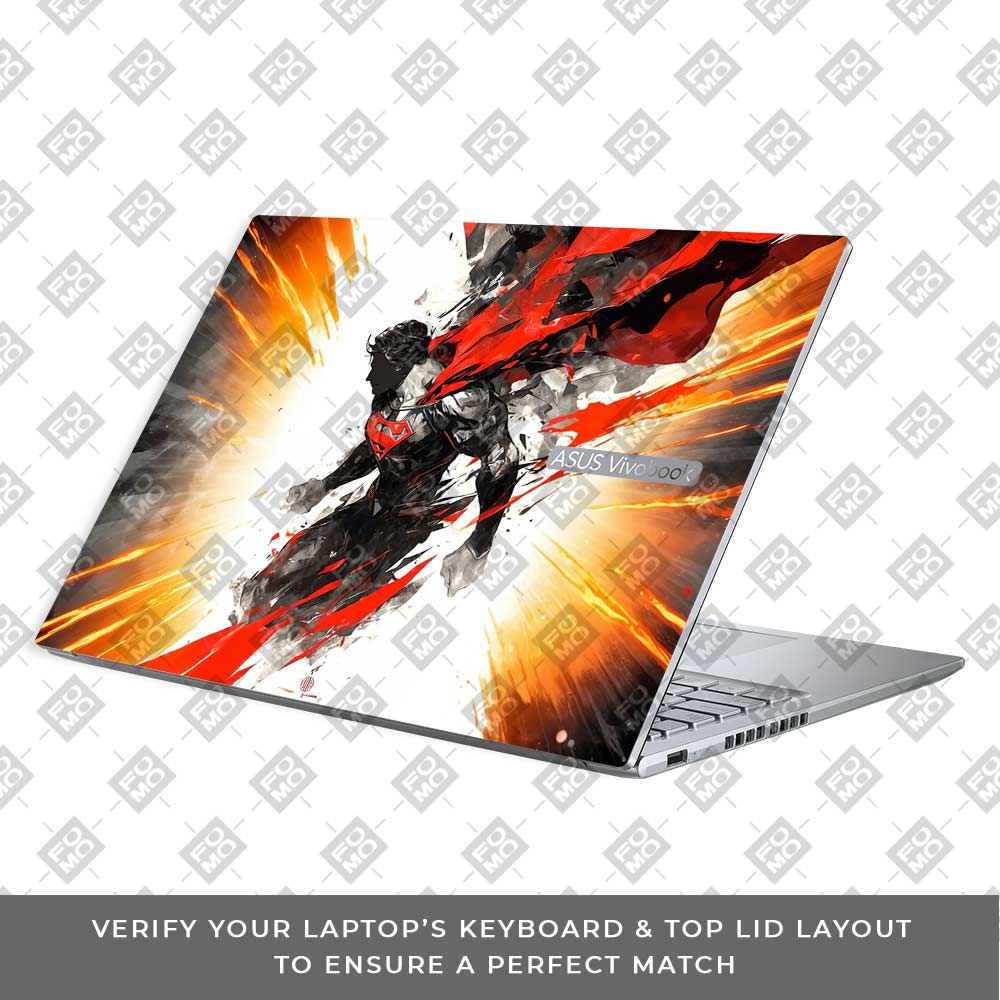 Superman Ascension Asus Vivobook 16X M1603QA Laptop Skin