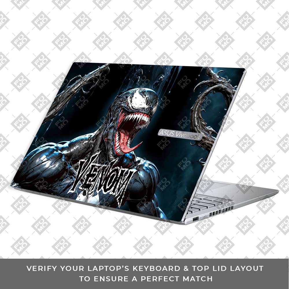 Venom Unchained Asus Vivobook 16X M1603QA Laptop Skin