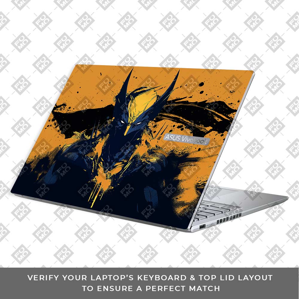 Rogue Instinct The Wolverine Reborn Asus Vivobook 16X M1603QA Laptop Skin