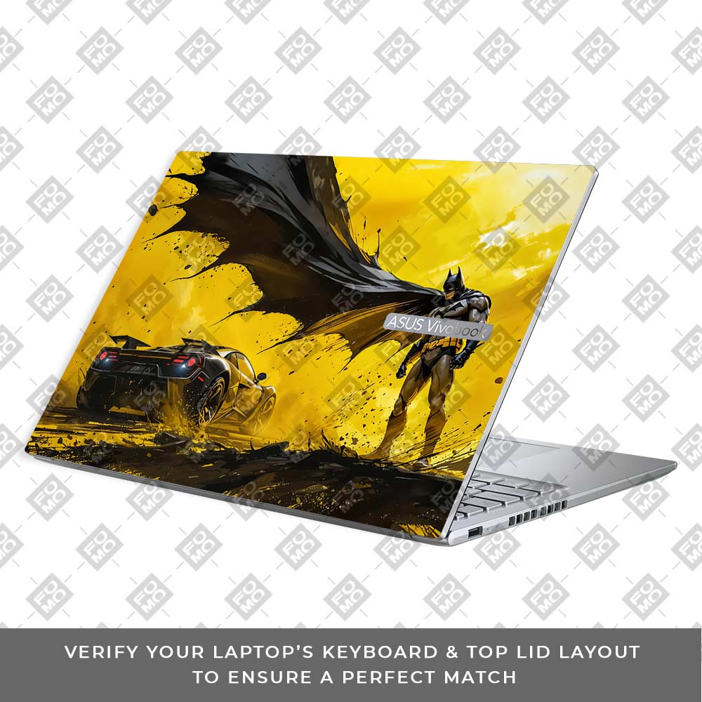 Dark Knight Velocity Asus Vivobook 16X M1603QA Laptop Skin