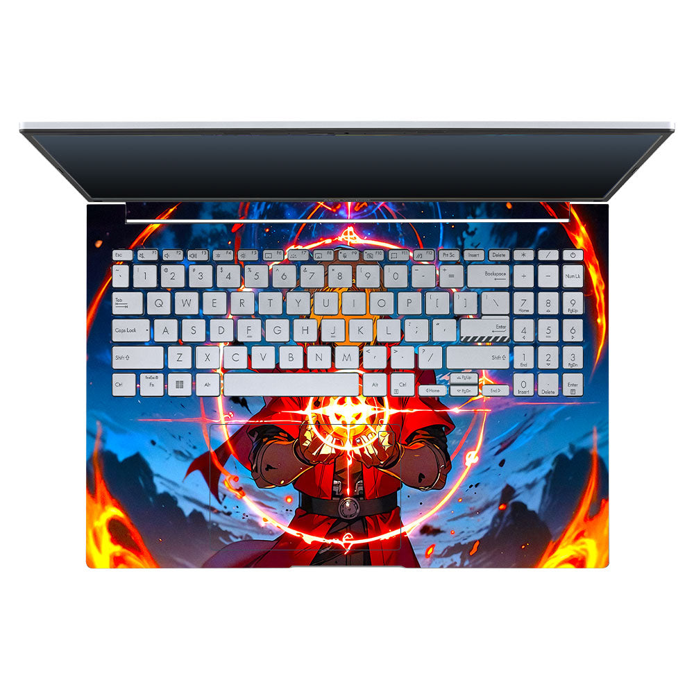 Edward Elric Fullmetal Alchemist Asus Vivobook 16X M1603QA Laptop Skin