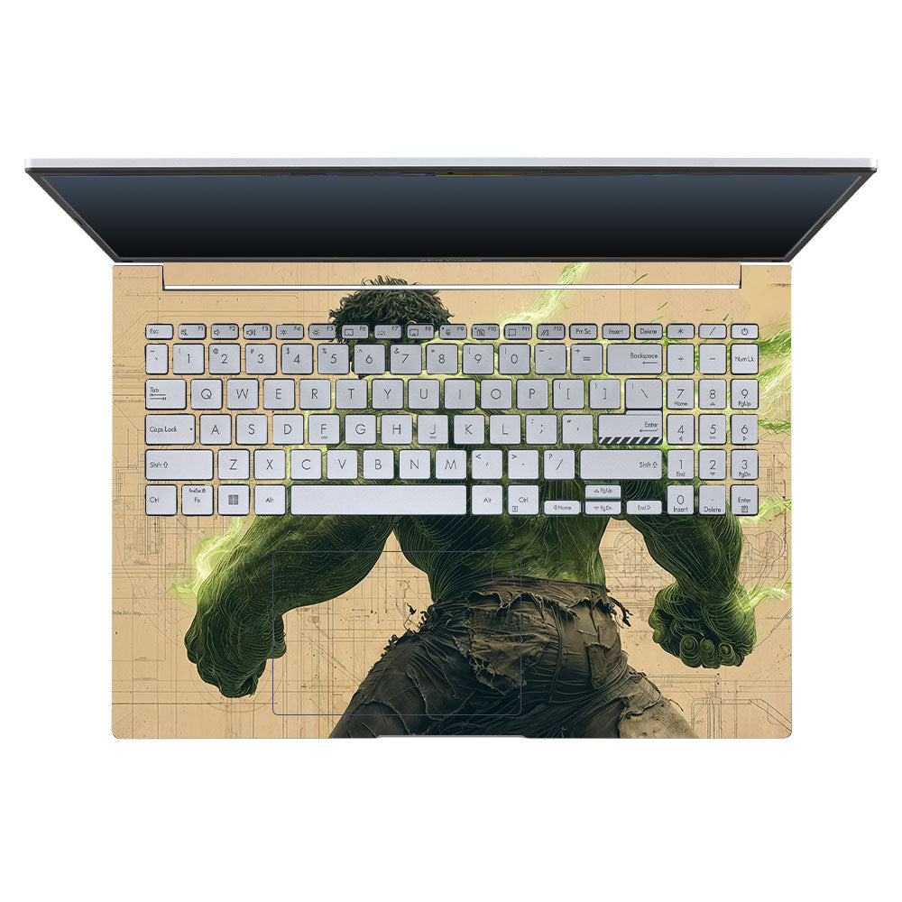 Hulk Unleashed Asus Vivobook 16X M1603QA Laptop Skin