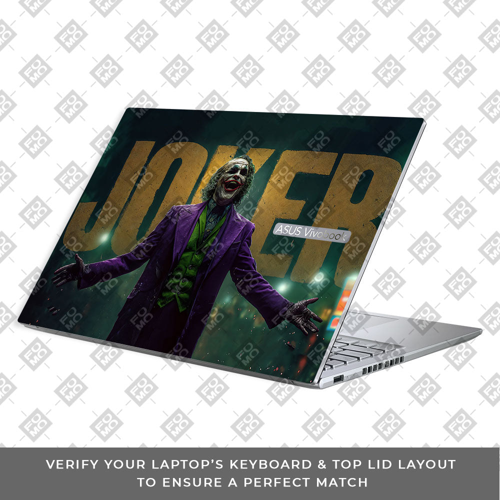 The Joker Chaos Asus Vivobook 16X M1603QA Laptop Skin