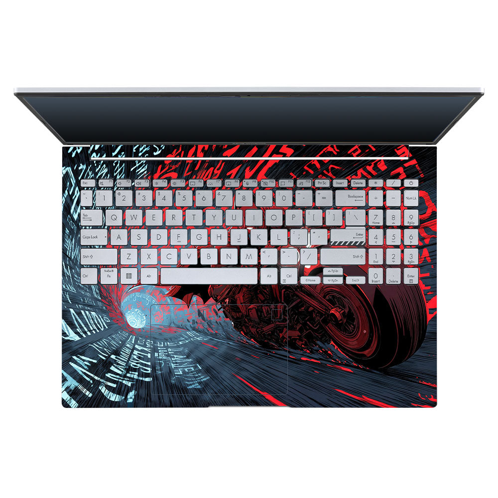 Dark Knight Overdrive Asus Vivobook 16X M1603QA 3D Laptop Skin
