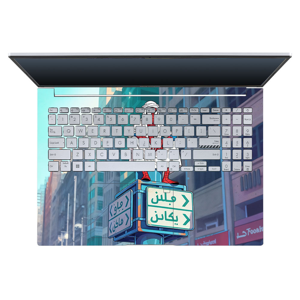 Arabian Spider Man Asus Vivobook 16X M1603QA Laptop Skin