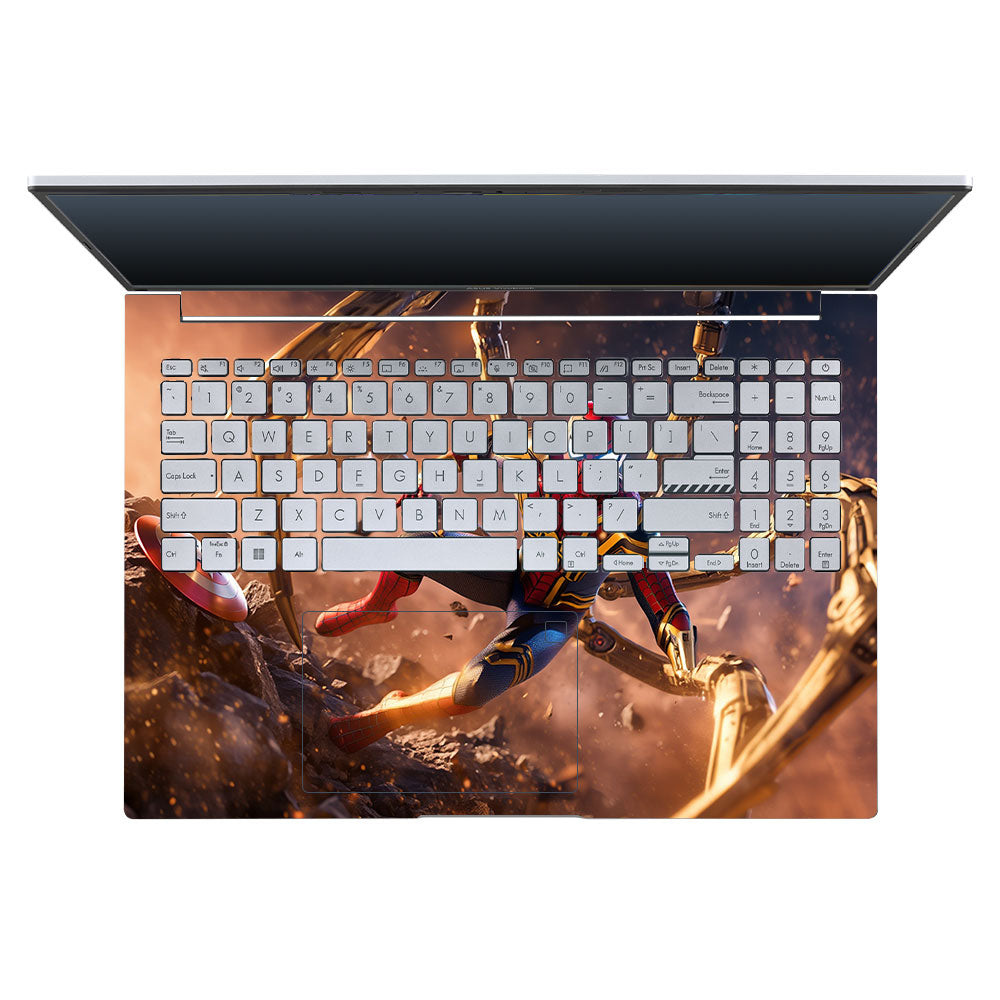 Spider Man Mech Arms Asus Vivobook 16X M1603QA Laptop Skin
