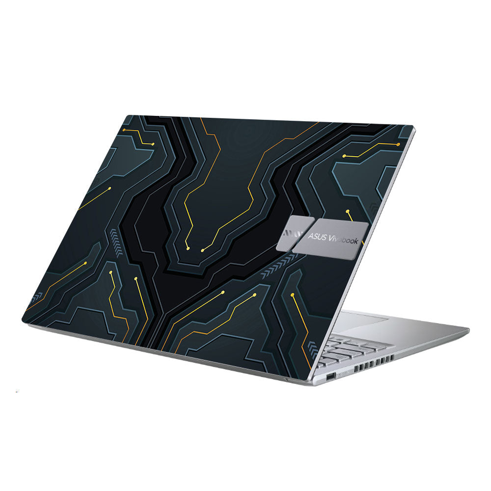 Futuristic Techno Asus Vivobook X1605ZA Laptop Skin