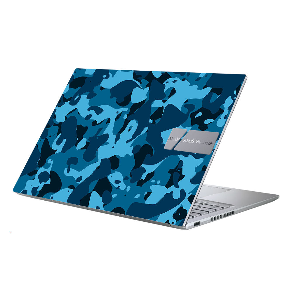Deep Ocean Camo Asus Vivobook X1605ZA Laptop Skin