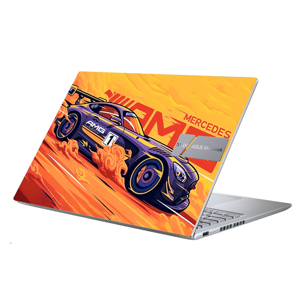 Mercedes AMG Asus Vivobook X1605ZA Laptop Skin