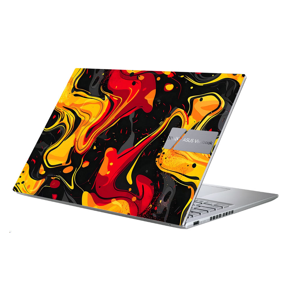 Lava Burst Asus Vivobook X1605ZA Laptop Skin