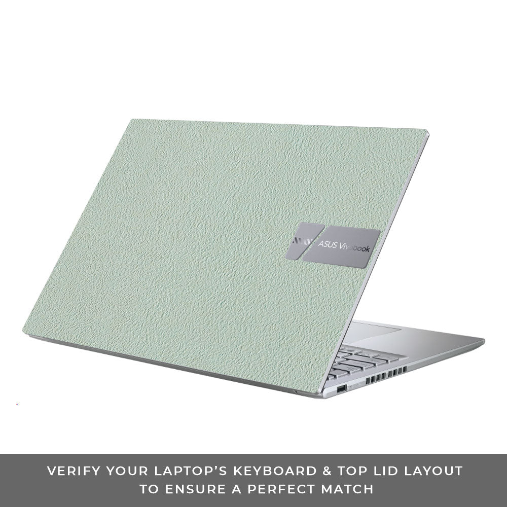 Textured Aqua Stone Asus Vivobook X1605ZA Laptop Skin