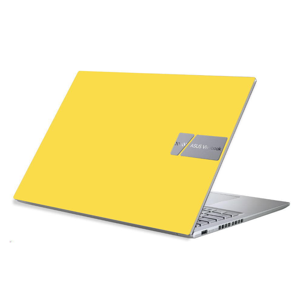 Textured Yellow Asus Vivobook X1605ZA Laptop Skin