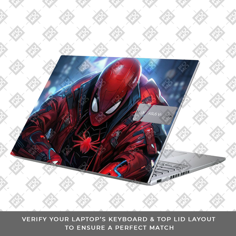 Spiderman Classic Asus Vivobook 16 X1605V Laptop Skin