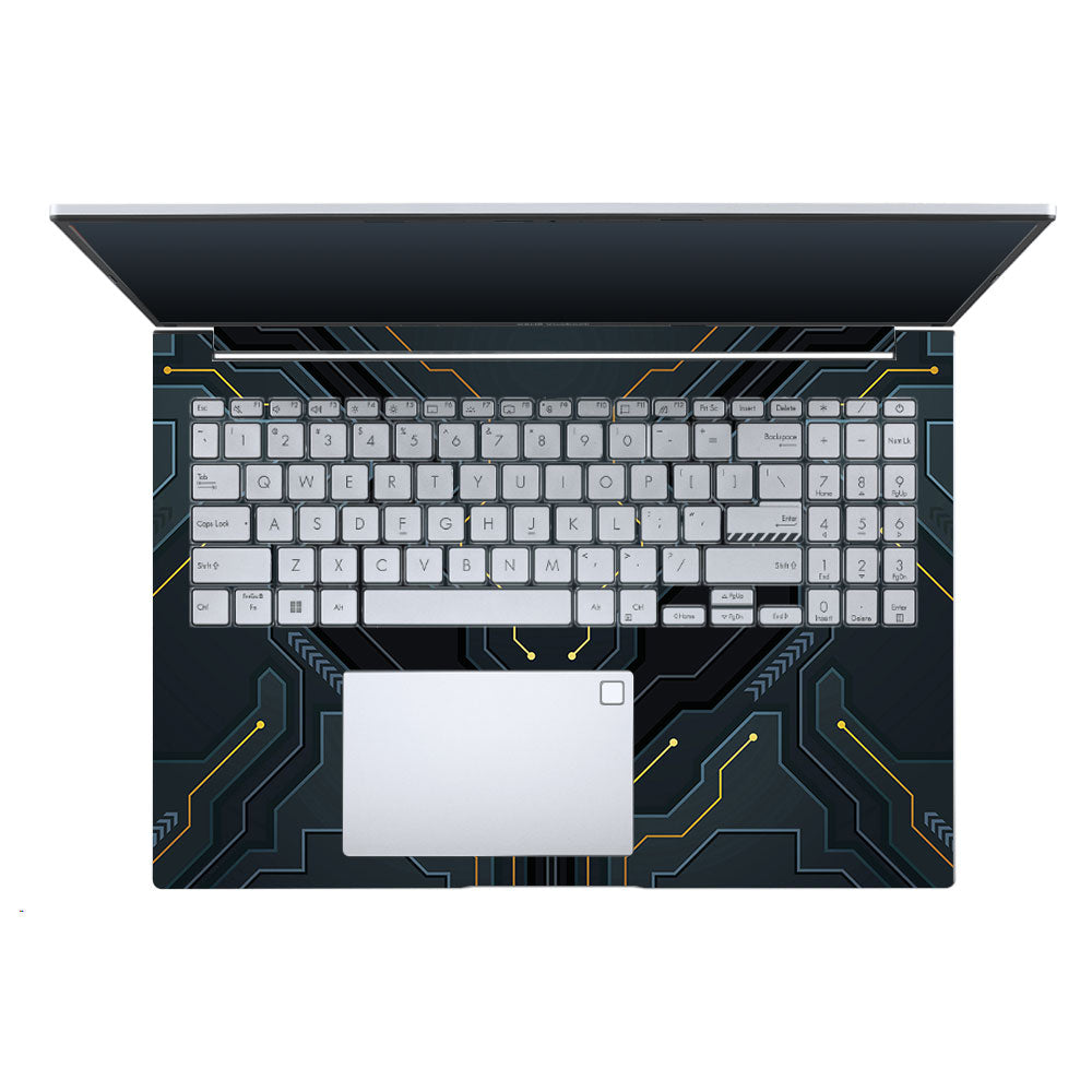 Futuristic Techno Asus Vivobook X1605ZA Laptop Skin