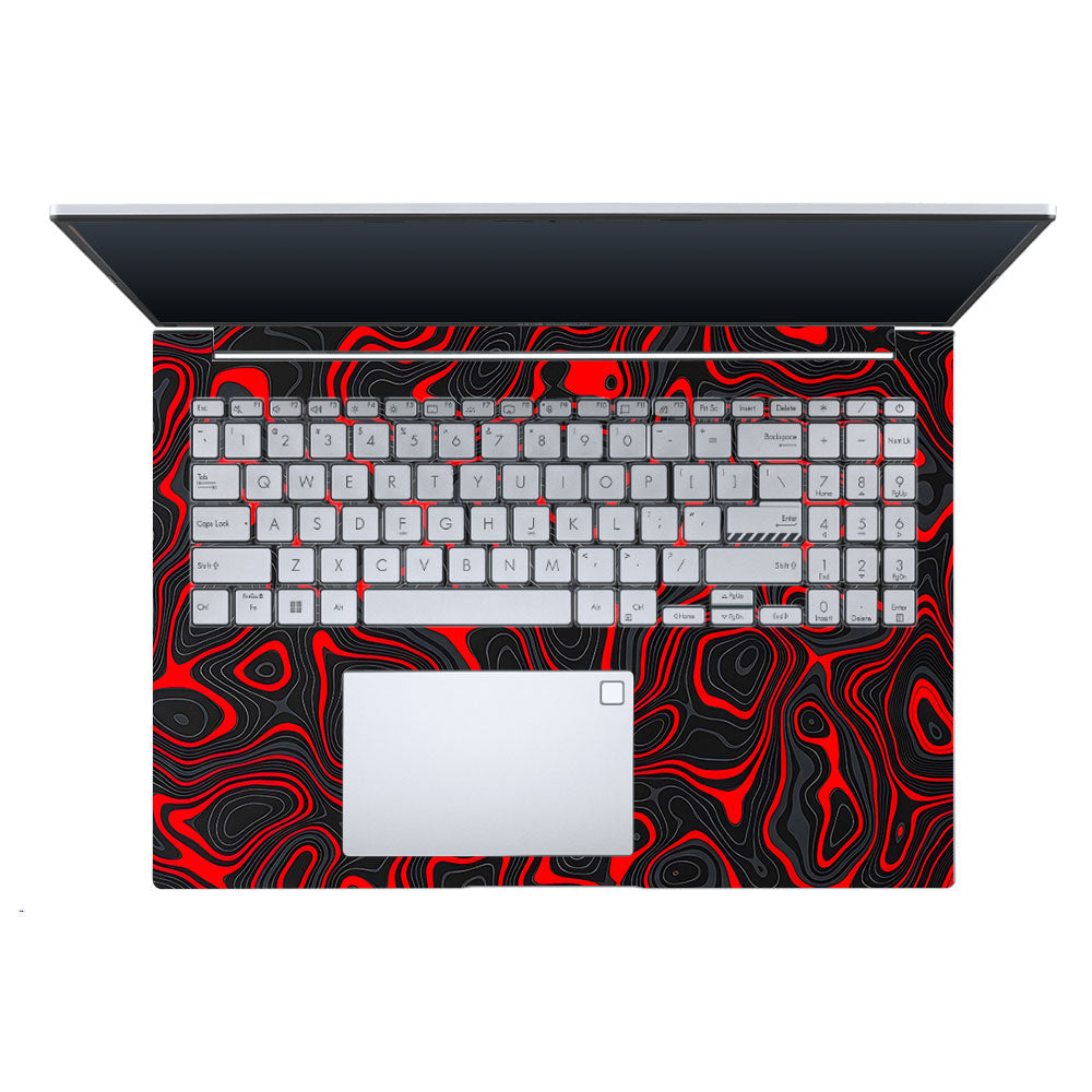 Crimson Waves Asus Vivobook 16 X1605V Laptop Skin
