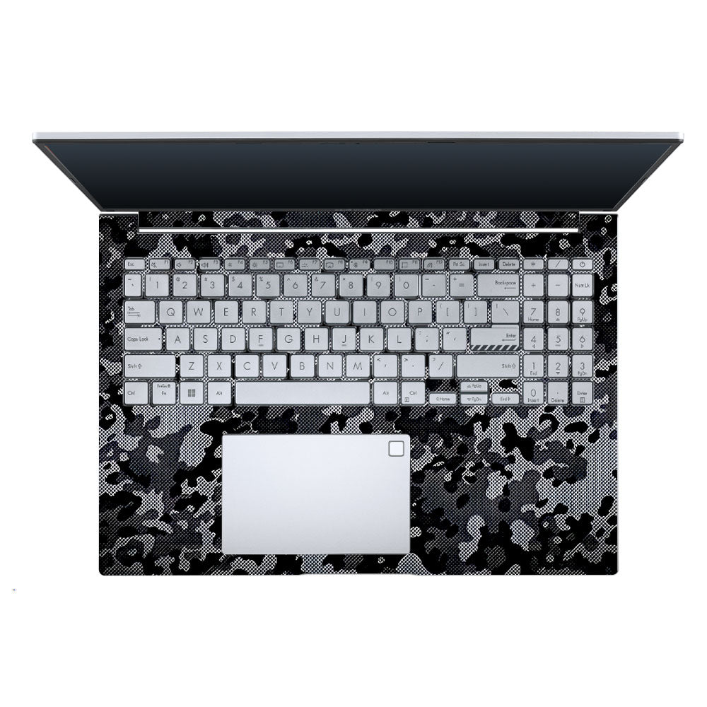 Stealth Grey Camo Asus Vivobook 16 X1605V Laptop Skin