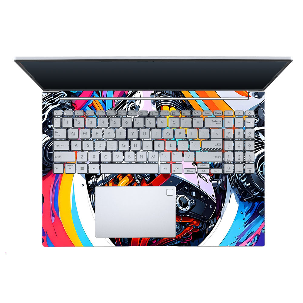 Power in Motion Asus Vivobook X1605ZA Laptop Skin