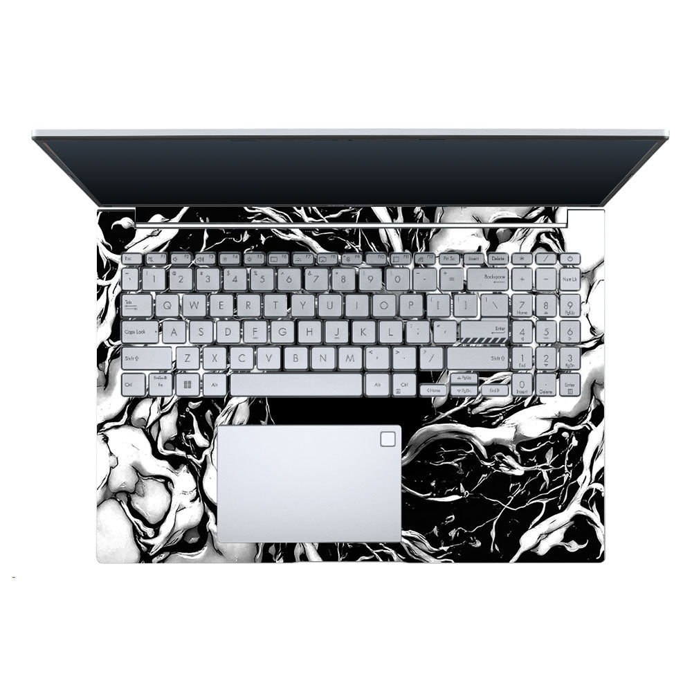 Spiderman Web Black Asus Vivobook X1605ZA Laptop Skin