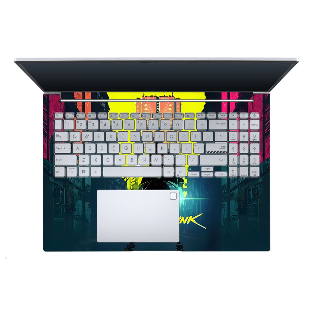 Cyberpunk Uprising Asus Vivobook X1605ZA Laptop Skin