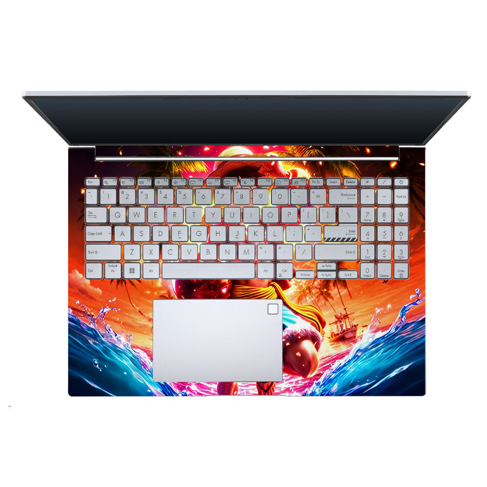 Luffy's Radiant Will Asus Vivobook 16 X1605V Laptop Skin
