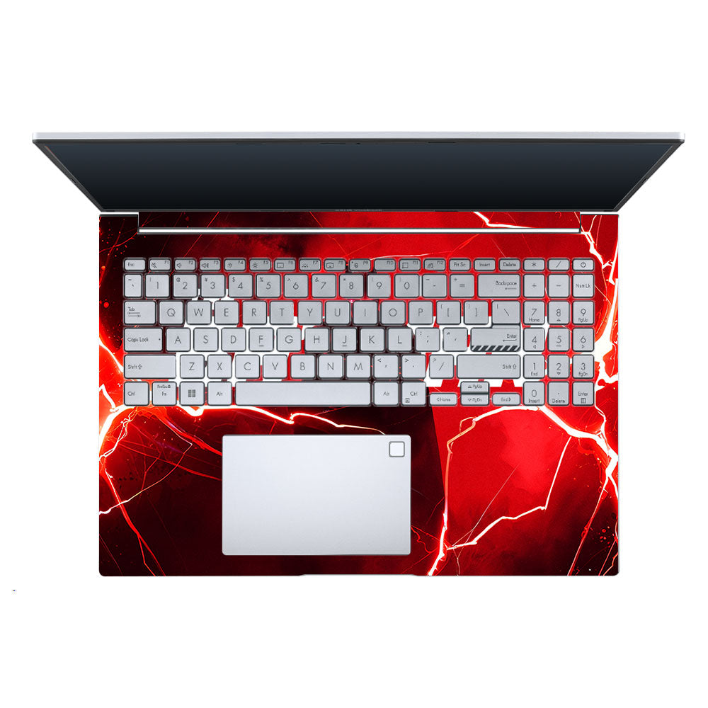 Red Rage Batman Asus Vivobook X1605ZA 3D Laptop Skin