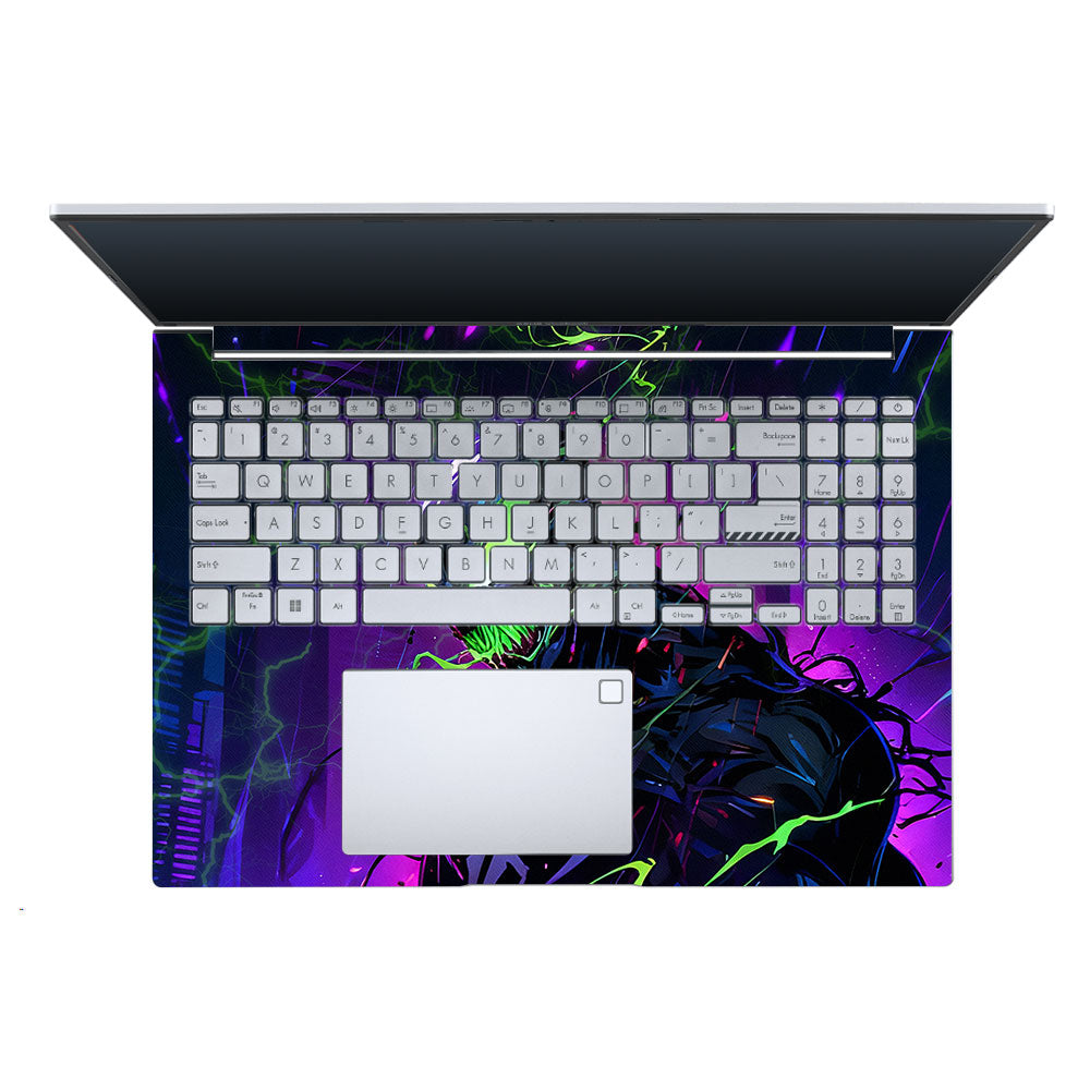 Venom Chaos Surge Asus Vivobook X1605ZA Laptop Skin