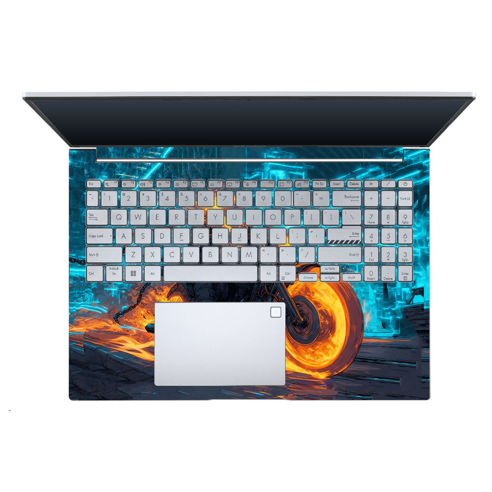 Hellfire Rider Asus Vivobook 16 X1605V Laptop Skin