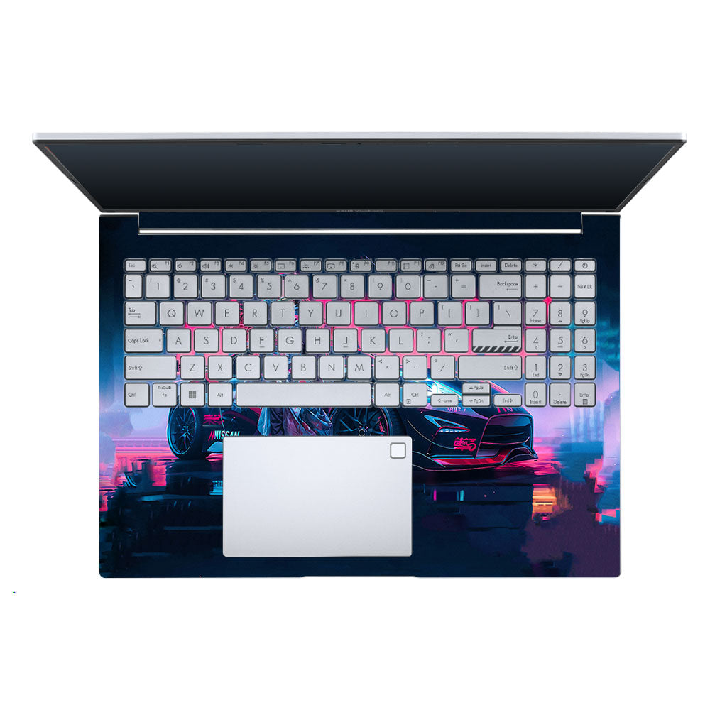 Neon Bloom Nezuko Racer Asus Vivobook 16 X1605V Laptop Skin